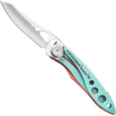 LEATHERMAN - Skeletool KB - Lightweight, robust, multi-purpose pocket knife with bottle opener, stainless steel, Paradise