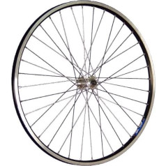 Taylor Wheels 26inch bike front wheel ZAC19 with Altus hub silver/black