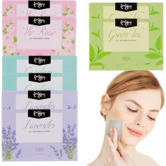 800 Sheets Makeup Blotting Paper, Soft Face Oil Blotting Paper, Bamboo Charcoal, Oil Blotting Paper for Facial Care, Keep Skin Fresh and Smooth