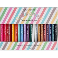 FantasyDay 20 Colours Waterproof Smudge-proof Eyeliner Creamy Soft Texture Eyeliner Pen Long Lasting Easy to Use Eye Pen - Professional Makeup Sets Eye Liner for Eyes, Face and Body