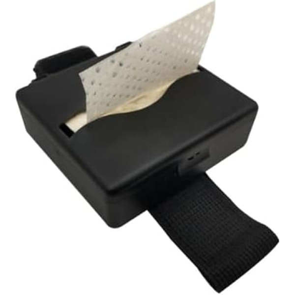 Muteitt Pack of 180 Perm Papers Adjustable Bracelet, Perm Paper Holder, Quick Curing Hair, Perm Paper Box, Hairdressing Styling Tools, Perm Papers