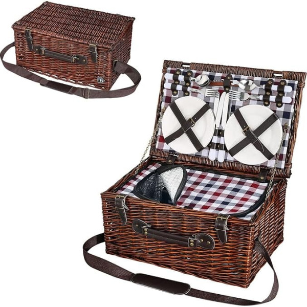 Cilio 155259 Varese picnic basket for 4 people