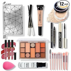 Makeup Set for Teen Girls Women Travel Makeup Set Portable Makeup Set for Beginners and Professionals