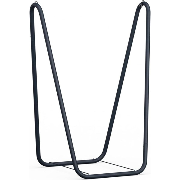 blumfeldt SwayStation Hammock Stand - Robust Hammock Frame, 160 kg Capacity, Rustproof Coating, Weather-Resistant, Steel Frame, 81.5 x 147 x 111 cm, Durable Design