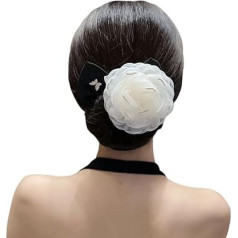 Traziewell Haarknotenmacher-Zubehör für Styling, modisch, schnelles Modellierwerkzeug mit Blume, BS000307