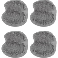 Foot Scrubber Mat for Home Use, Massage and Clean Your Feet with Suction Cups, Non-Slip and Soft Bristles, Hanging Design for Quick Drying
