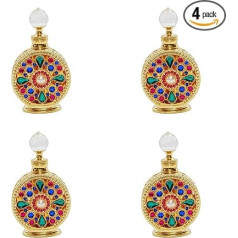 Umsoxhy 4 x Concentrated Perfume Oil for Men and Women, Charming Perfume, Arabic Perfume, Retro Luxury Vintage Perfume with Long Lasting Fragrance
