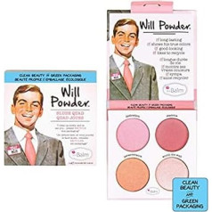 The Balm Will Powder Blush Quad Blush 30g