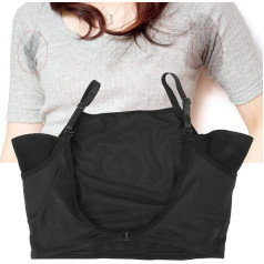 Unisex vest, sweat-absorbing forearm, sweat-absorbing, reusable, washable, quick-drying, sports training running top vest for men and women.