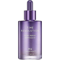MISSHA Time Revolution Night Repair Facial Serum Ampoule (5th Generation) - Probiotic Overnight Skin Care for Intensive Repair and Radiance, 50ml