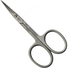 LEATHER SCISSORS FOR MANICURE, STAINLESS STEEL, FOR A PROFESSIONAL USE
