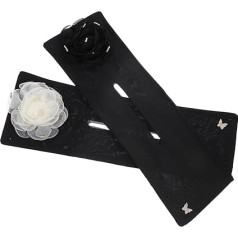 Beavorty 8 Stk Haarschmuck aus Blumenstoff Donut-Brötchenhersteller für Haare Dutt für Haare Lockenwickler Lockenstab Haarknotenhersteller Haar Donuts Shaper Modellieren