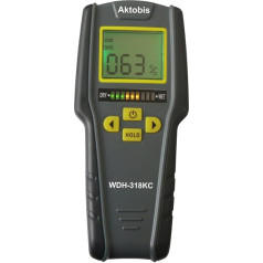 Aktobis WDH-318KC Moisture Indicator with 9 V Quality Battery