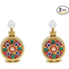 CENMEN 2X Konzentriertes ParfüMöL für MäNner und Frauen, Bezauberndes ParfüM, Arabisches ParfüM, Retro-Luxus-Vintage-ParfüM mit Langanhaltendem Duft