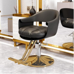 Salon Chair with Heavy Duty Hydraulic Pump - Hairdressing Chair for Home Spa Beauty Equipment - 360° Rotation, Adjustable and Durable