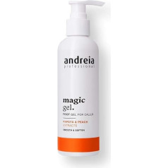 Andreia Foot Callus Magic Gel with Papaya and Peach Extracts - Foot Cream for Cracked Heels and Dry Skin with Salicylic Acid - Best Callus Remover for the Heel 200 ml