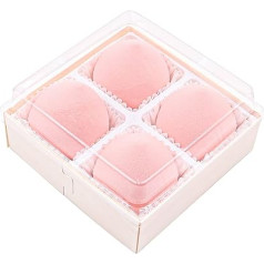 Hsthe Sea Pack of 4 Beauty Makeup Sponge, No Latex Foundation Blending Beauty Sponge, Makeup Sponges Blender for Liquid, Foundation, Powder, Sun Protection and Cream