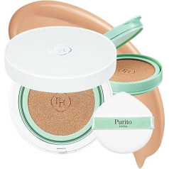 PURITO SEOUL - Wonder Releaf Centella BB Cushion 23 Natural Beige, Compact Regenerating BB Cream, 15 g