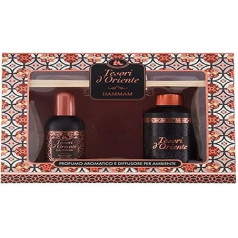 Tesori D'oriente Gift Box Aromatic Fragrance 100ml + Aroma Diffuser for Room 200ml 1 Piece