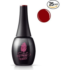 Red Seduction – 025 – Gel Polish by My Nice Nails – Just More Beautiful – 12 ml – Lasting 3 to 4 weeks – Extreme Gloss or Matte – Unique Bottle Design