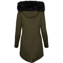 Damen Fleecejacke Gefüttert Mantel solide Mäntel Mode lässige Frauen Dicker Winter schlank Damenmantel Schnee Mantel Damen
