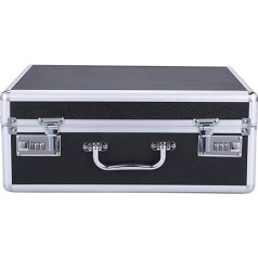 Lurrose Hairdressing Tools Storage Carry Bag Professional Hair Scissors Holder Box Hairdresser Haircut Salon Hair Stylist Tools Container Multi Functional Makeup Case Jewellery