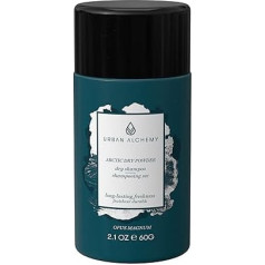 URBAN ALCHEMY Alchemy Arctic Dry Shampoo, Hair Powder for a Long-Lasting Fresh Feeling, Against Oily Roots, Dry Shampoo for Soothed Scalp, 60 g