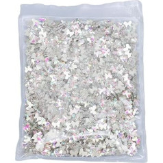 DUIMIMI Schleifenförmiges Nagel-Strassstein-Set mit flacher Rückseite, funkelnde Mini-Kristalle für DIY-Nagelkunst, Dekoration für Nägel, Schuhe, Kleidung, Schmuck