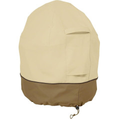 Classic Accessories Veranda Water-Repellent 21 Inch Kamado Mini Ceramic BBQ Grill Cover for Outdoor Grill BBQ Cover
