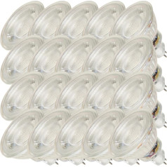 Rolux GU5.3 LED Light Bulb 12 V MCOB Lamp 20 x 5 W Reflector 400 lm Neutral White 4000 K