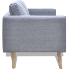 Makastle Sofa 2 Seater Couch Upholstered Sofa Lounge Bench Kitchen Sofa Seat Bench for Kitchen or Dining Room Upholstered Bench Chair Sofa Kitchen Bench Sofa Bench Seat Furniture Living Room 116 x 70 x 73 cm