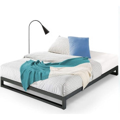‎Zinus Zinus Trisha Heavy Duty Low Profile Platform Bed Frame / Mattress Base / No Boxspring Needed / Sturdy Wooden Slatted Base / Quick, Easy Assembly, 17.8 cm