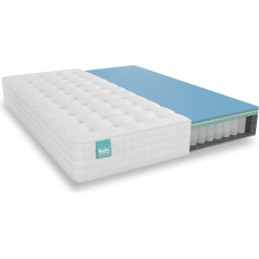 Zz Don Descanso Galana Spring Mattress with Stretch Cashmere Breathable 3D Fabric Medium Soft Sprung Spring Mattress Height ± 26cm 90x190cm