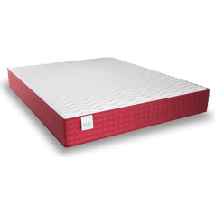 Nalui Viscoelastic reversible mattress with height: ± 26 cm, polyurethane, 120 x 180 cm