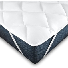 Mister Sandman Topper 140x200, Matratzenauflage für den Matratzenschutz, Weicher Matratzenschoner, Topper 2 cm hoch, 100% Polyester, Topper für mehr Komfort, effektiver Matratzenschutz