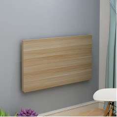 ‎Generisch Schwebender Klapptisch aus Holz, zur Wandmontage, platzsparend, zusammenklappbar, für Werkbank, Laptop, Computer, Esstisch, (L x B x H): 50 x 40 cm
