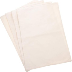 Labrimp Tischsets Set 4-teilig Leinen Tischsets Anti-Rutsch Hitzebeständig für Wohnkultur