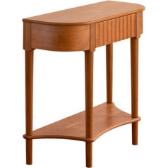 Generisch Mid Century Modern Wooden Console Table for Living Room, Entryway, Narrow Entrance, Hallway, Foyer, Exhibition, Side Table Decoration