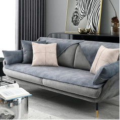 Sofa Cover 1 2 3 4 Seater, Chenille Sofa Cover L Shape Sofa Cover Corner Sofa Non-Slip Sofa Throw, Sofa Throw L Shape, Plain Couch Cover, Sofa Protector