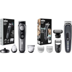 Braun Beard Trimmer, Trimmer/Hair Trimmer Men, Hair Trimmer Professional & Series 5 Body Groomer/Intimate Shaver Man, Body Care and Hair Removal for Men