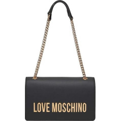 Love Moschino Women's Shoulder Bag, Black, One Size, black