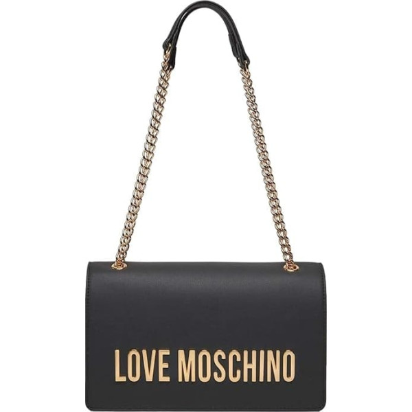 Love Moschino Women's Shoulder Bag, Black, One Size, black