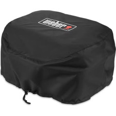 Weber Premium Cover for Lumin Series, UV-Resistant, Rainwater Repellent, Wind and Weather Protection - Black (7199)