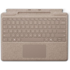 Microsoft Surface Pro Keyboard with Pen Storage | Sand | QWERTZ | Compatible with Surface Pro Copilot+ PC (11th Edition), Surface Pro 9 & Surface Pro 8