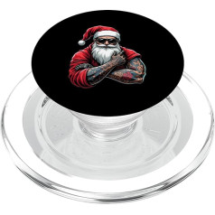 Weihnachtsmann Tattoo Cool PopSockets PopGrip für MagSafe