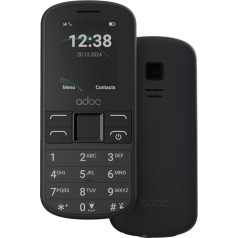 ADOC S4 Handy, 4G, einfache Bedienung, einfache Funktionen, langlebiger Akku, FM-Radio, Taschenlampe und Kamera, Bluetooth, Ladestation, USB Typ C zum Laden und Daten, 3,5-mm-Klinkenstecker für