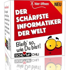 Schlump-Chili The sharpest computer scientist in the world - a gift idea for IT enthusiasts. A great gift for computer enthusiasts.