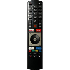Aurabeam Replacement TV Remote Control Compatible with Telefunken D49U297N4CWH TV