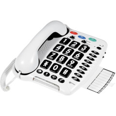 Geemarc CL100 Loud Big Button Corded Telephone- UK Version