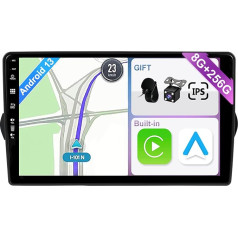 YUNTX [8GB + 256GB] Android 12 Car Radio for Fiat Tipo Aegea Egea (2015-2017)-[Integrated CarPlay/Android Auto/DSP/GPS]-9 Inch IPS Touch Screen CAM+MIC-DAB/Mirror Link/Bluetooth 5.0/AHD/360 Camera